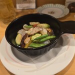 カジュアルフレンチBar 7FUKU - エビのガーリックオイル