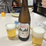 肉のますゐ - 瓶ビール中瓶650円