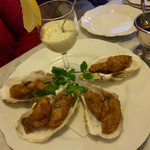 きっちん紅屋 - かきフライ。手作りレモンタルタルソース