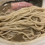 魚々麺 園 - ◆濃(濃厚煮干し)（1,650円）麺アップ