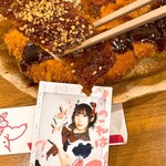 名古屋名物 みそかつ 矢場とん - これは♡ごまを♡乗せてみたところ♡だね！ちょこ♡