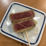 梅田パープル - 国産牛の串カツ