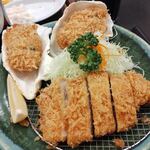 満点とんかつ四季彩 - フライアップ