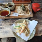 侘助 - 天ざるそば¥2,150