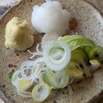 侘助 - ざるそばの薬味