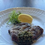 ジャヌ グリル - お肉は豚を選びました。