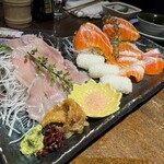 小川の魚 - 