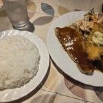 キッチン洋久 - 料理写真:ごはん大盛り