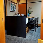 石臼自家挽き蕎麦　かめや - 店内