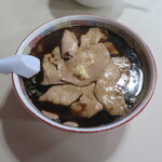 蜂屋 旭川本店 - しょうゆチャーシューメン(麺大盛・あぶら濃いめ）　1,280円
