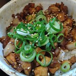 麺将 松風 - チャーシュー丼