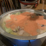 串揚げ とろろ鍋 華金 - 