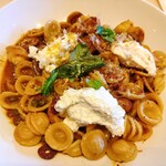 bills - オレキエッテ　自家製XO醤、リコッタ、ケッパー、カラマタオリーブ