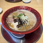 らーめんチキン野郎 - 料理写真:和だし香る白湯野郎(1,000円、斜め上から)