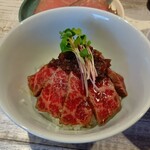 ラーメン家 あかぎ - 大和牛のタタキ丼