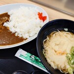 マネキダイニング - 料理写真:ビーフカレー&えきそばセット♪