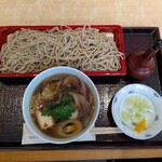 手打祐天寺 卯月 - 鴨せいろ　柚子と葱、山椒と！