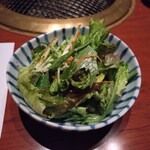 焼肉 恵将苑 - チョレギサラダ