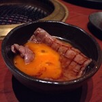 焼肉 恵将苑 - すきしゃぶ。生玉子にドボン☆