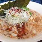 鶏料理 一石二鳥 - 温 豚蕎麦アップ