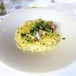 ristorante della collina - ベーコンとほうれん草のクリームソース