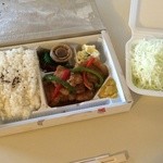TONKATSU GINZA BAIRIN - しょうが焼き弁当(税抜＄16)