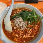 元祖ニュータンタンメン本舗 - 大盛大辛ひき肉ダブル玉子ダブルニラ