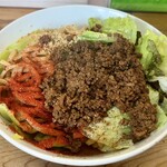 自家製麺 てんか - 汁なし担々麺大　1,100円(税込)