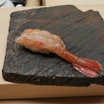 鮨 陸 - ボタンエビ