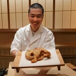 鮨 陸 - 松茸あんのフカヒレ