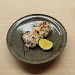 鮨 陸 - 焼き白子