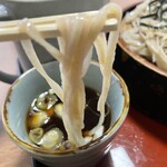 東京庵 - 『ざるそば』のつゆ＆薬味＋麺