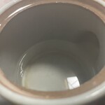 東京庵 - 『ざるそば』のそば湯