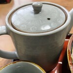 東京庵 - 『ざるそば』のそば湯