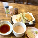 本格手打わへいそば - 天ぷら