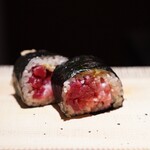 鮨 西崎 - 惜別の巻物