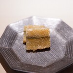 鮨 西崎 - 子持ち昆布の粕漬け