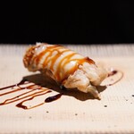 鮨 西崎 - 定番穴子　ツメとのバランス良き