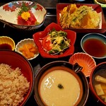 麦とろ和食 静 - 麦とろ御膳：1,760円 (2025/12)