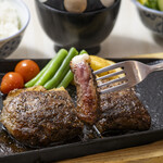 なすび総本店 - 料理写真:鉄板焼　国産牛サーロインステーキ御膳