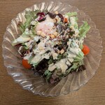 祥風苑 花の里 - 注文：温玉シーザーサラダ---650円