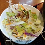 チャ～ボン 多福楼 - 定食のサラダ