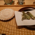 伯雲 - タラの芽の天ぷら