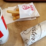 ケンタッキーフライドチキン - ドリンク写真:てりやきツイスターセット