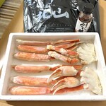 株式会社　北山水産 - 特大サイズのボイルズワイガニ２肩相当
