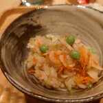 伯雲 - 桜海老とスナップエンドウの土鍋ご飯