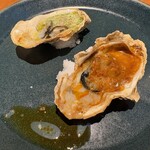 新宿 牡蠣スター - 縮みのない、焼き牡蠣♥