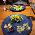 新宿 牡蠣スター - アンティパストミト。