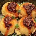 蛸あざぶ - たこ焼き 麻辣醤 4個480円