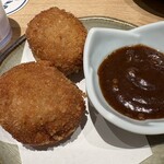 酒場シナトラ - 鴨のメンチカツ